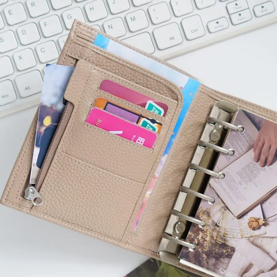 leather binder leather binder