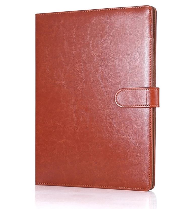 Leather Compendium Folder Without Zipper Leather Compendium Folder Without Zipper