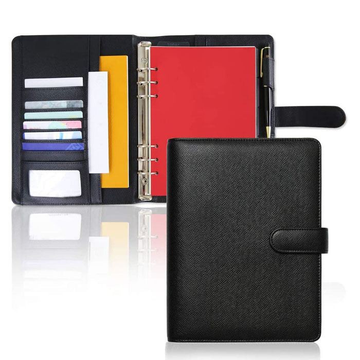 Leather A5 Binder Planner Organizer