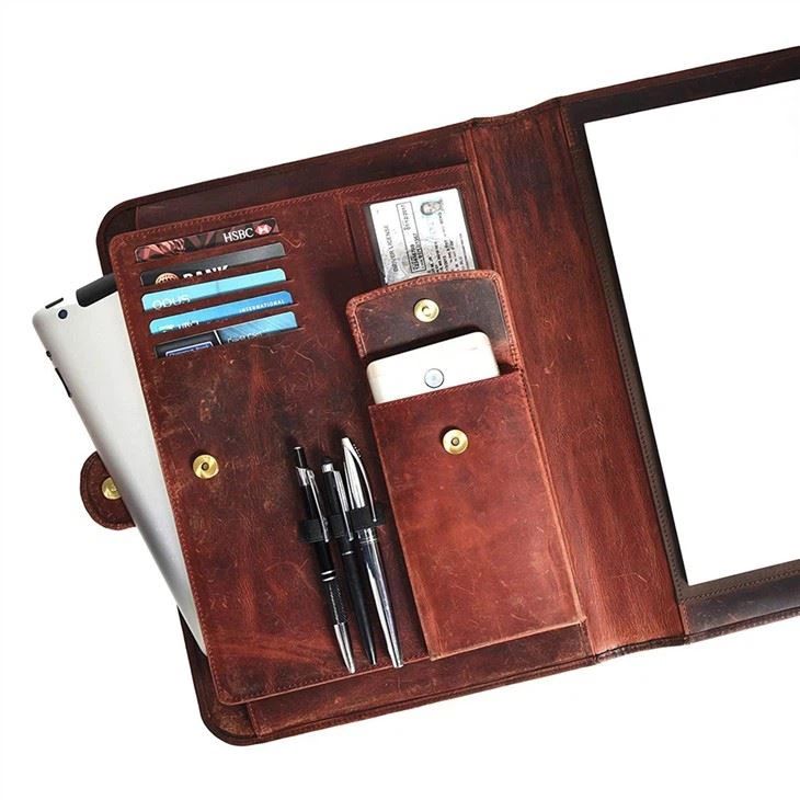Personalized Leather A4 Folder