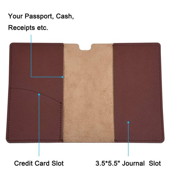 Leather Journal Cover For Field Notes